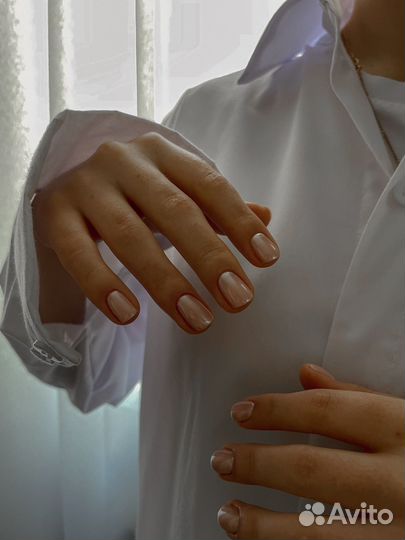 Маникюр с покрытием гель лак