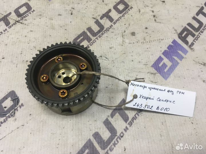 Механизм изменения фаз грм Хендай Солярис