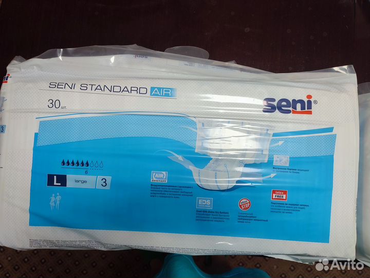 Памперсы для взрослых seni 3