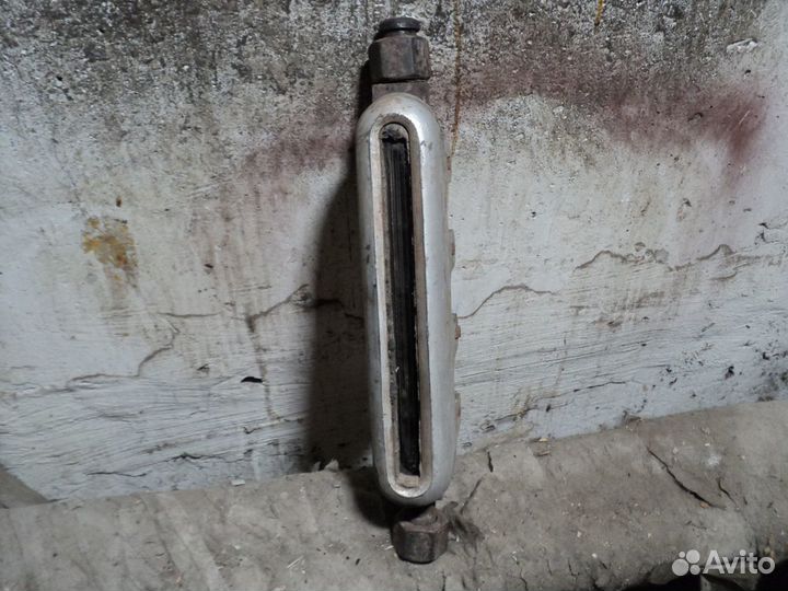 Паровоз. водомерное, водоуказательное стекло