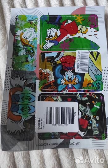 Наклейка на карту