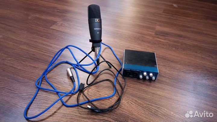 Микрофон и внешняя звуковая карта