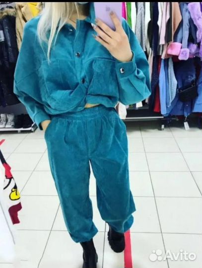 Новый вельветовый костюм