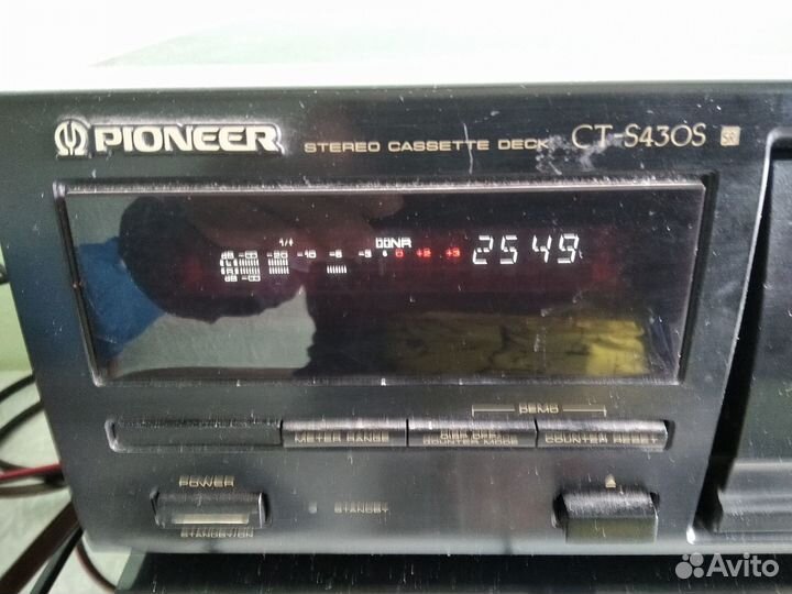 Дека кассетная Pioneer CT-S430S,1994 год,обслужена