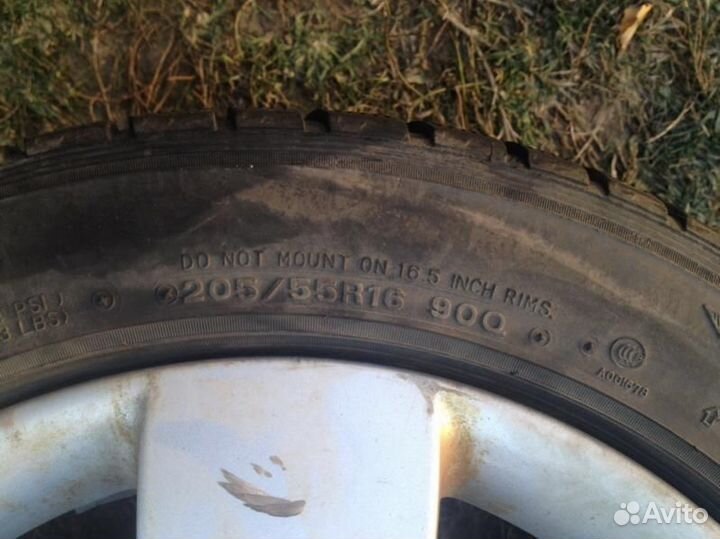 R16 Dunlop Graspic DS2 205/50, PCD 5x112 DIA 52