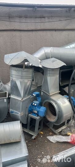 Вентилятор с двигателем улитка