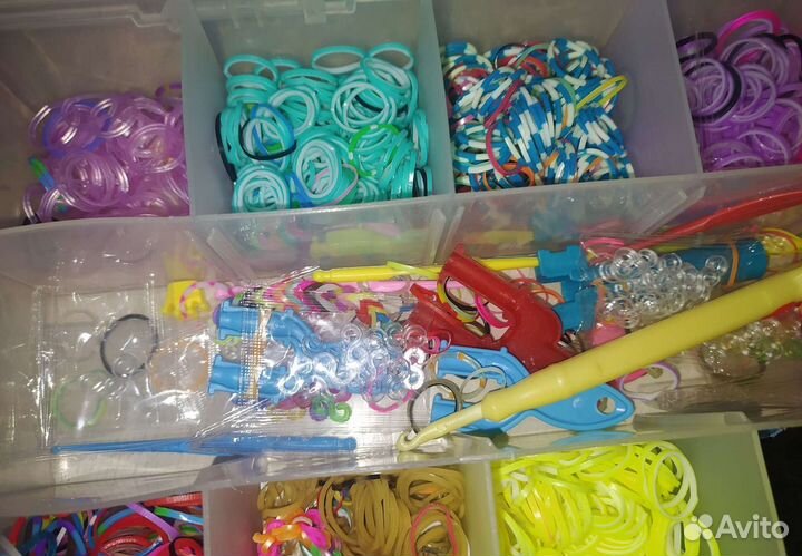 Набор резинок для плетения браслетов