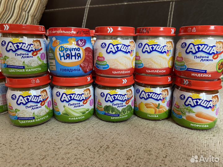 Детское питание агуша