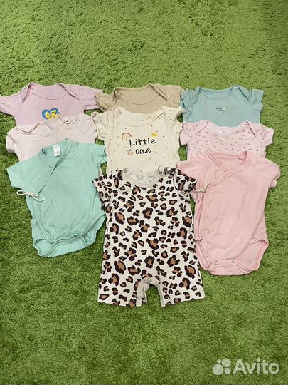 Детские вещи пакетом для девочек 62 68