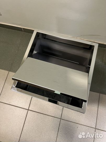 Мусорный бак металлический Ksitex