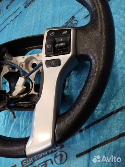 Руль Prado 150 с подогревом + кнопки выбор камер