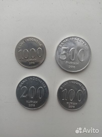 Монеты Индонезии