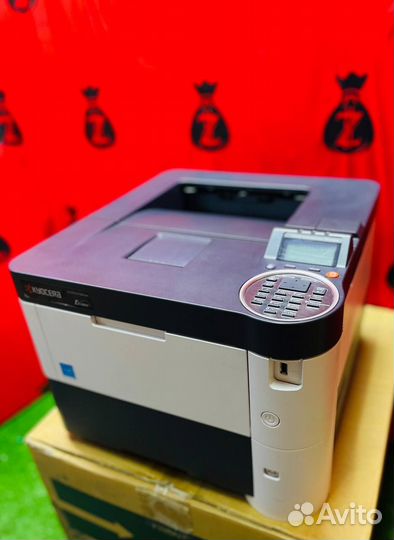 Принтер лазерный kyocera ecosys p3045(ч 34602)