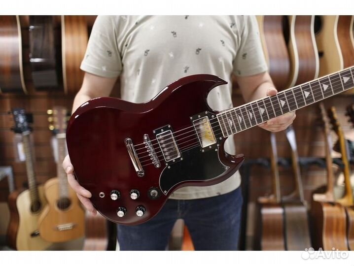 Prodipe jmfgs300wrnc Электрогитара GS300, красная