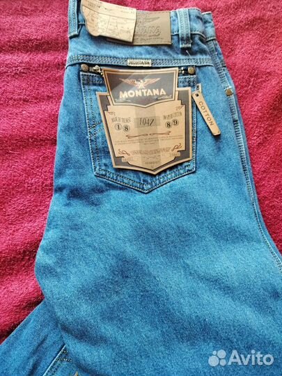 Новые мужские классические джинсы Монтана