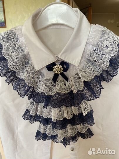 Кружевное жабо