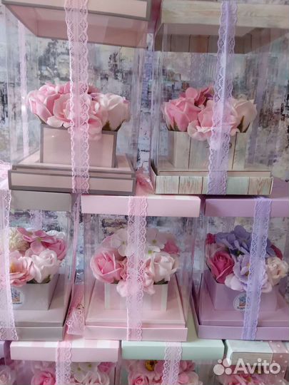 Букеты из мыла