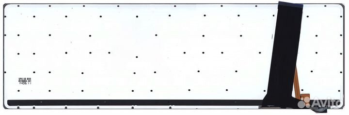 Клавиатура asus N76VZ с красной подсветкой, OEM