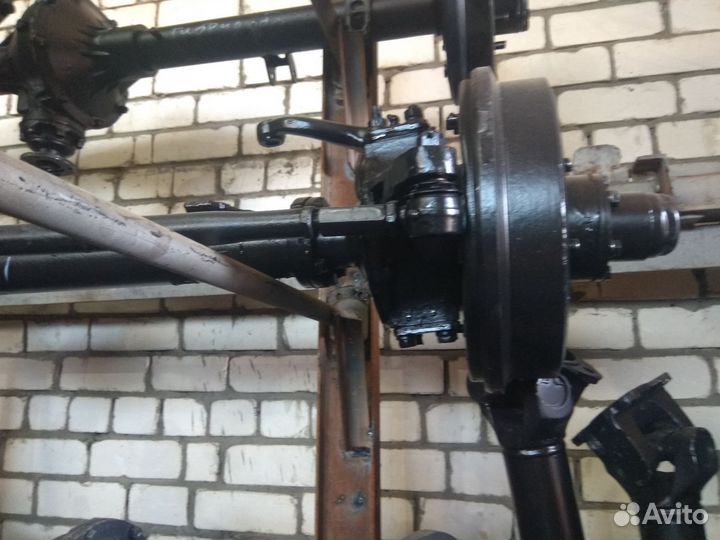 Мост передний на УАЗ 452, 469 на барабанах