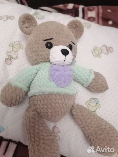 Вязаные игрушки ручной работы