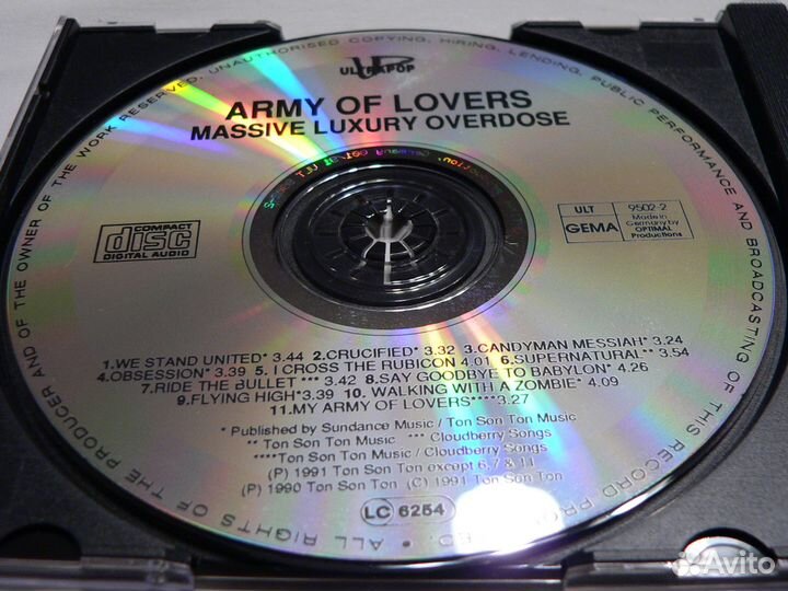 Cd диски Army Of Lovers-Massive Luxury Overdose