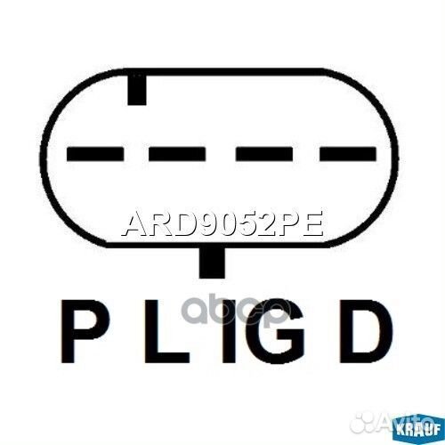 Регулятор генератора ARD9052PE Krauf