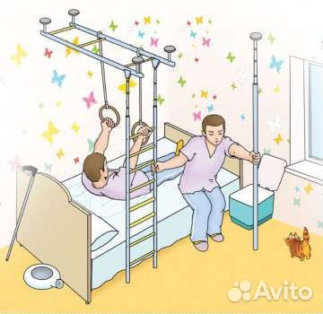 Комплекс для подъёма с кровати 