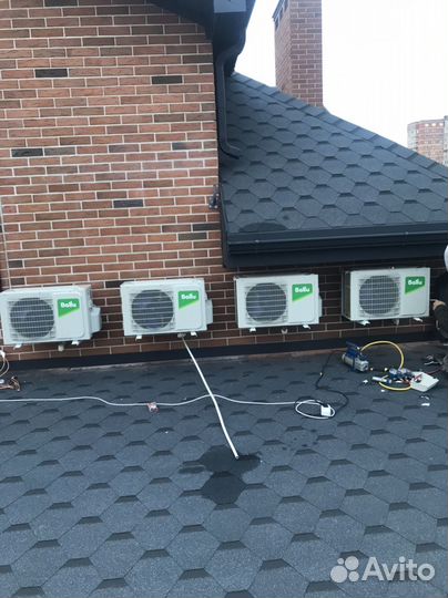 Установка/монтаж сплит систем Закладка трасс