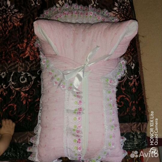 Конверт на выписку для девочки