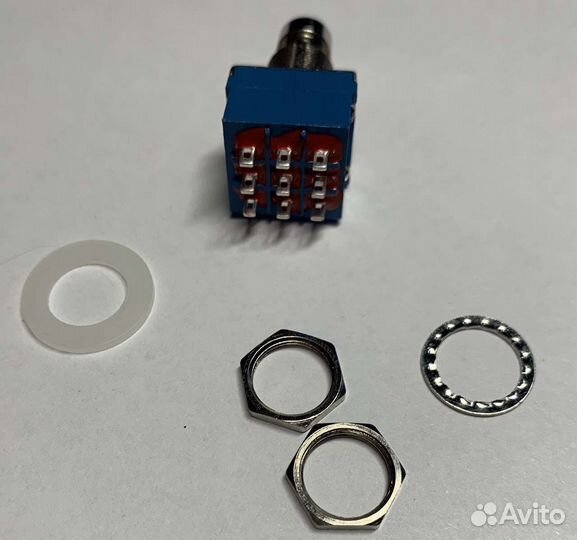 3pdt кнопка переключатель для гитарной педали