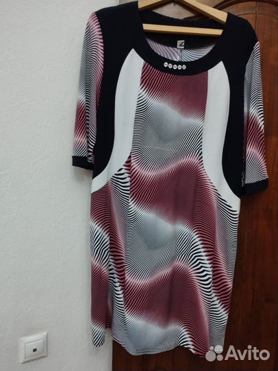 Платье трикотажное женское