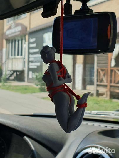 Брелок подвеска девушка Шибари Shibari