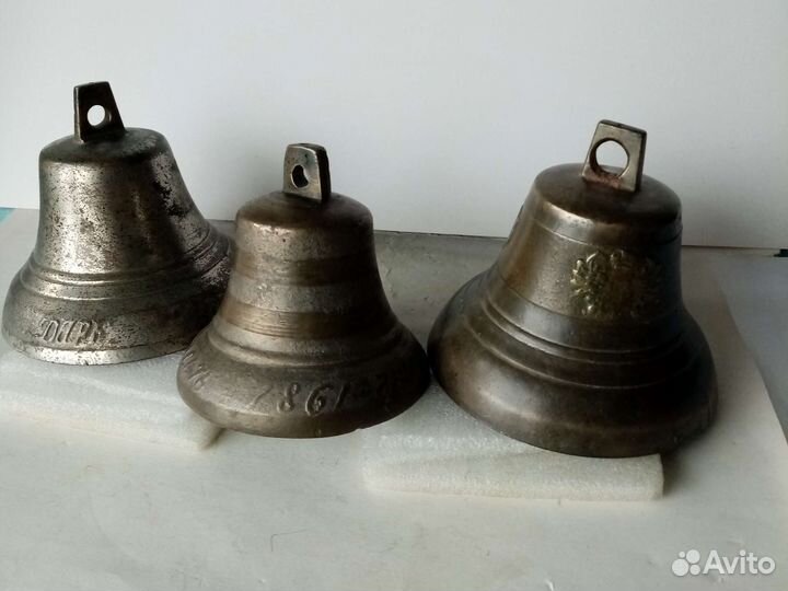 Колокольчики поддужные, старинные