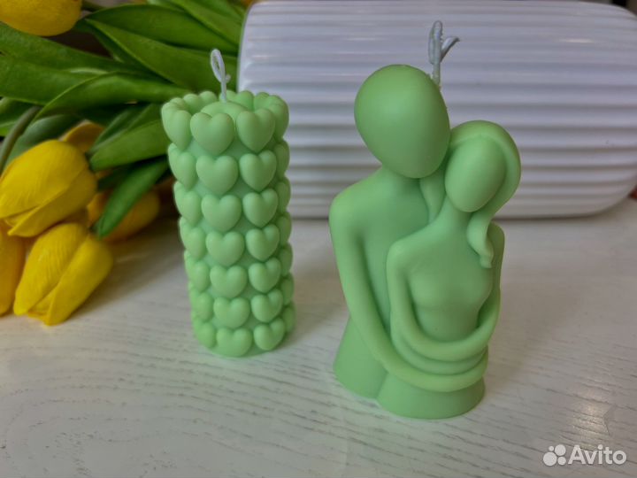 Свечи интерьерные ручной работы