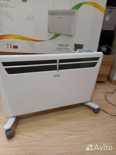 Конвектор Ballu 1500 рассчитан на 20-25 кв.м