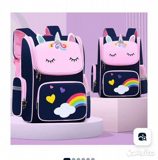 Рюкзак школьный для девочки новый
