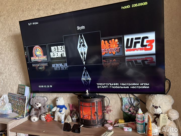 Sony playstation 3 super slim 500gb прошитая