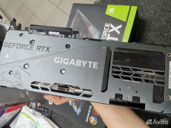 Видеокарта gigabyte GeForce RTX 3070 Ti gaming OC
