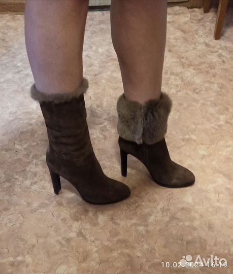 Продаю удобные зимние полусапожки., 38-39