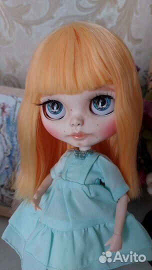 Кукла блайз кастом рыжая