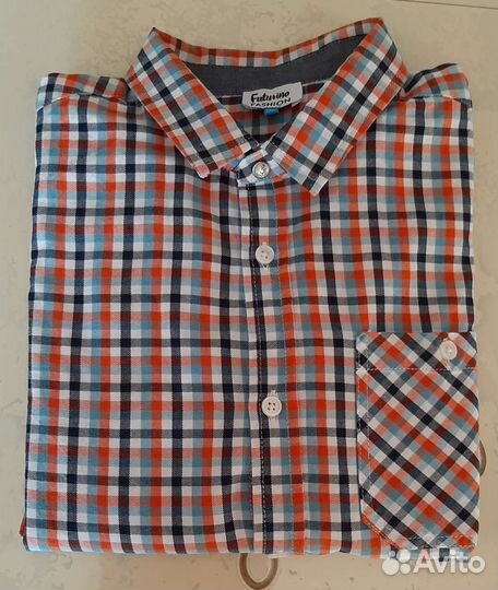 Рубашка в клетку для мальчика