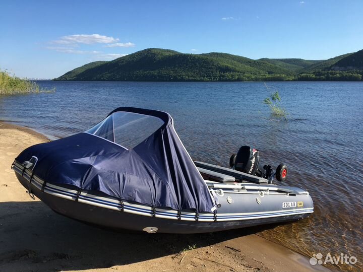 Лодка solar, пвх с мотором Tohatsu