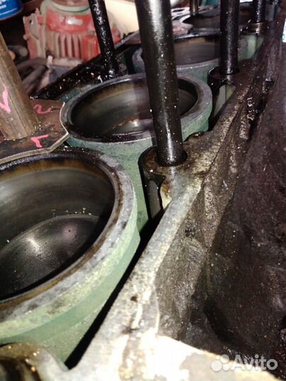 Блок цилиндров Москвич 412 1,5л