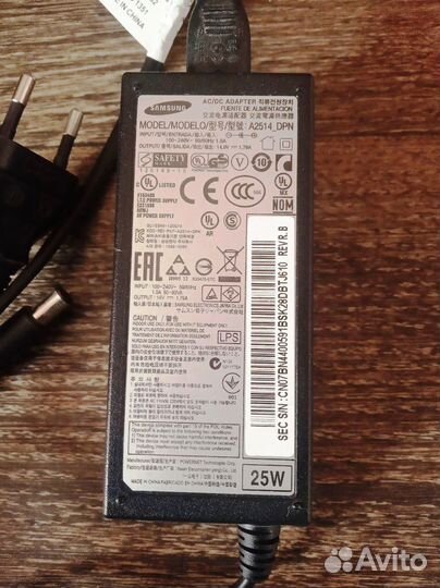 Адаптер 25W-1.79A-14V