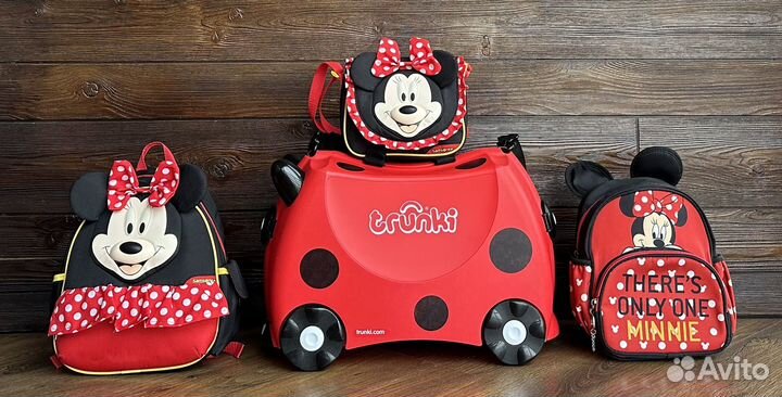 Детский чемодан Trunki и рюкзак Samsonite