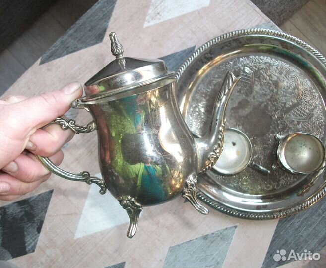 Сервиз Винтаж Кофейник Молочник Сахарница