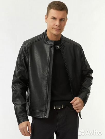 Кожаная куртка мужская