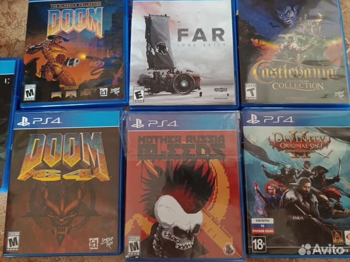 Редкие Игры Диски Sony PS4 PS5