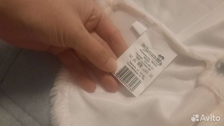 Новогодний костюм белый медведь