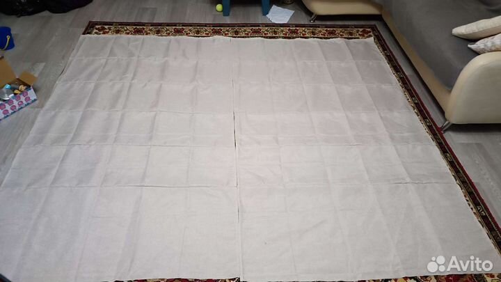 Римская штора с карнизом